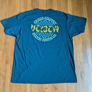 Volcom | Men's Volcom Earth Trippin' Stone Made Co Graphic Tee | XL